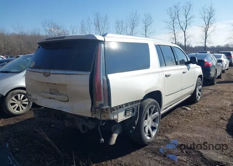 2015 Cadillac Escalade Esv Premium z USA, uszkodzony, nr VIN 1GYS4TKJ0FR541486